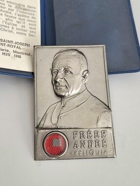 Pocket relic of Brother André